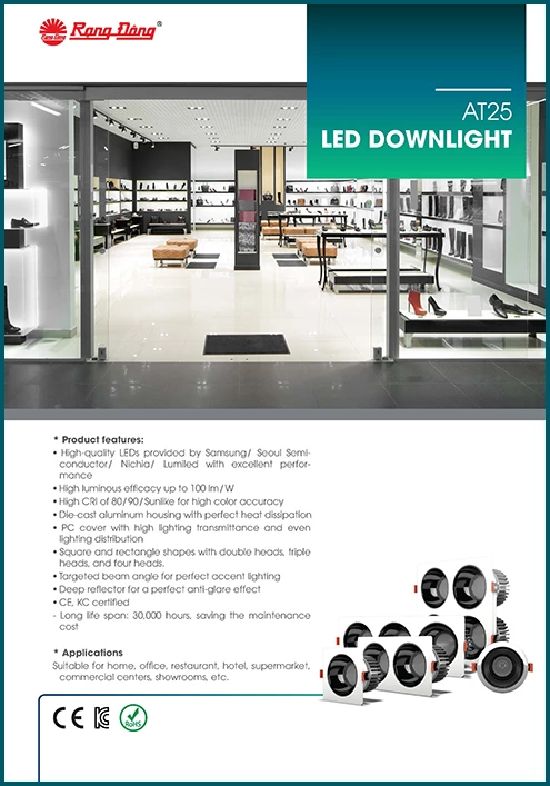 AT25 LED Downlight