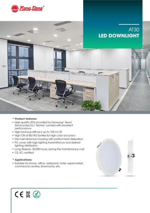 AT30 LED DOWNLIGHT