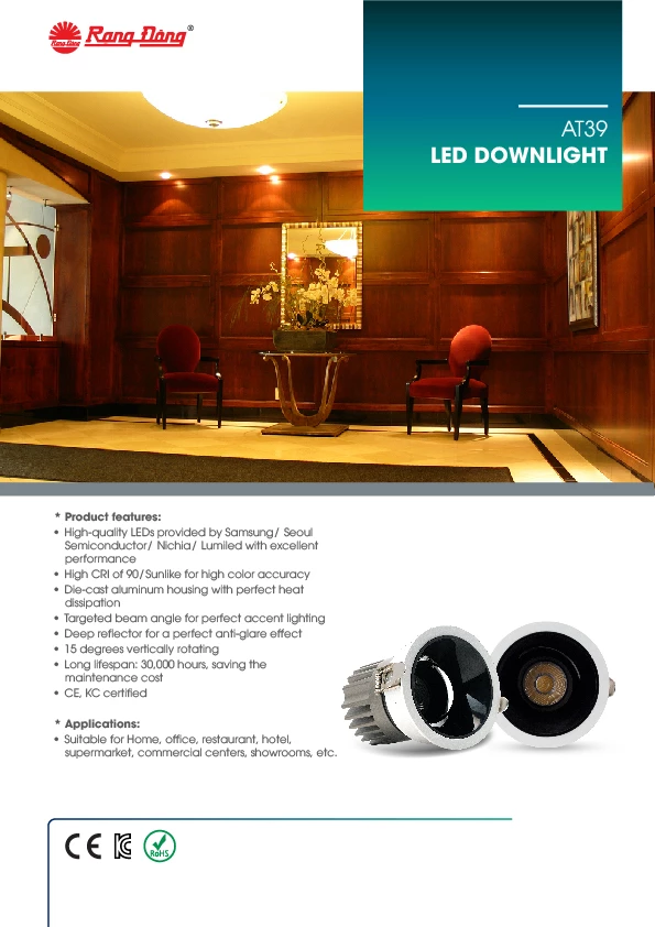 AT39 LED DOWNLIGHT