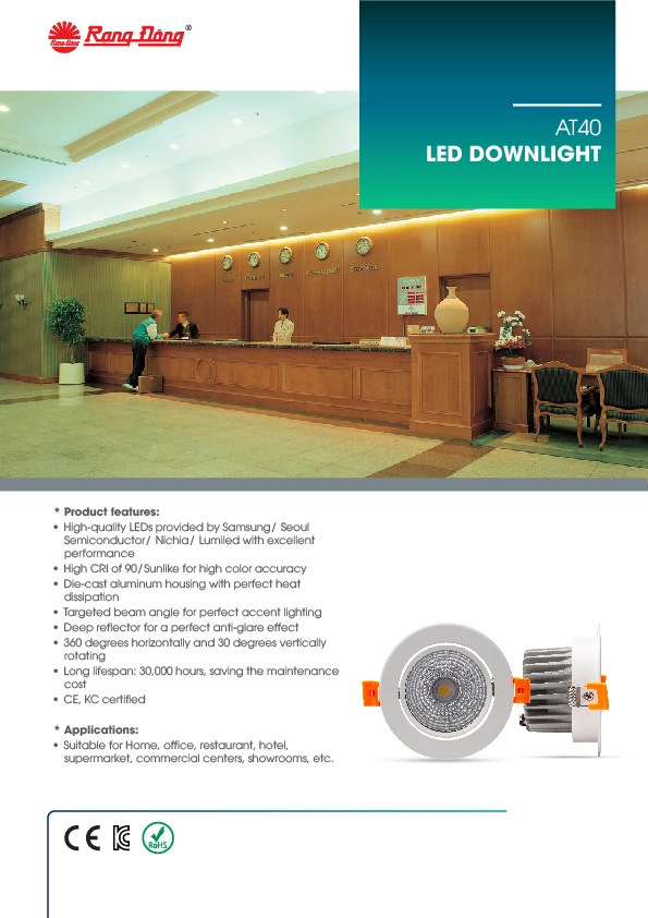 AT40 LED DOWNLIGHT