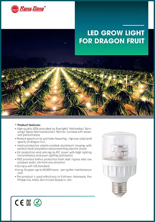 LED Grow light for dragon fruit