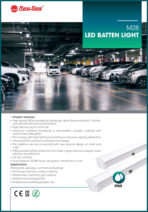 M28 LED batten light