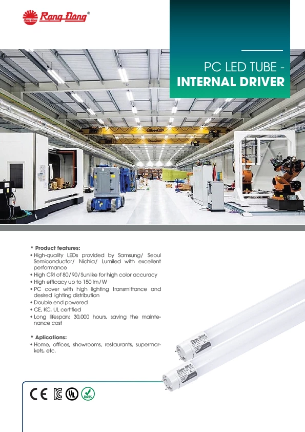 PC LED Tube internal driver