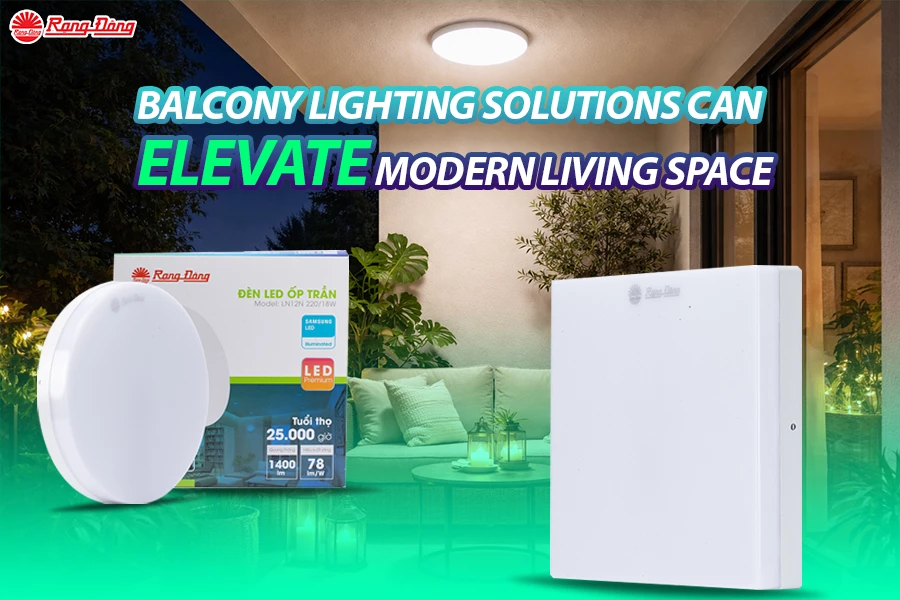 Balcony Lighting Solutions Can  Elevate Modern Living Spaces