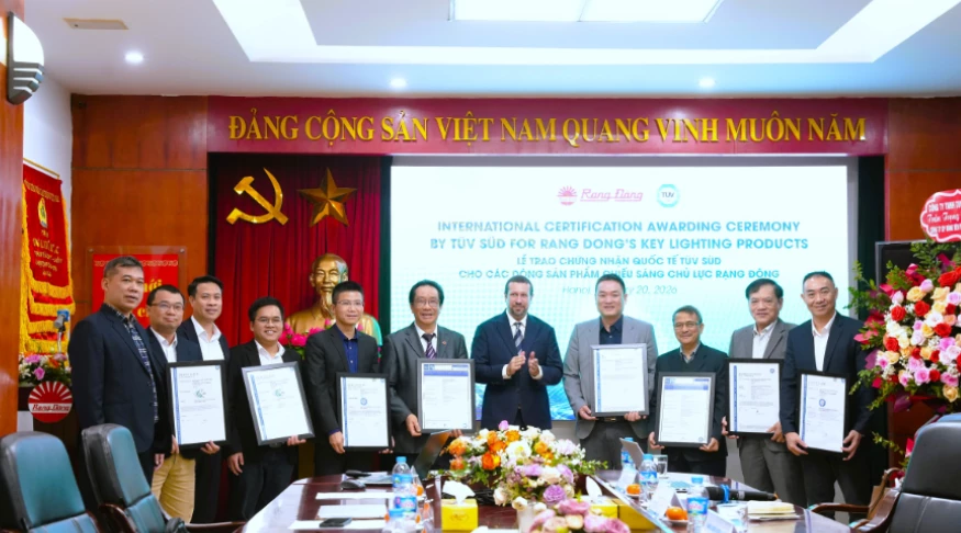 Vietnam’s Rang Dong Secures Prestigious TÜV SÜD Certification