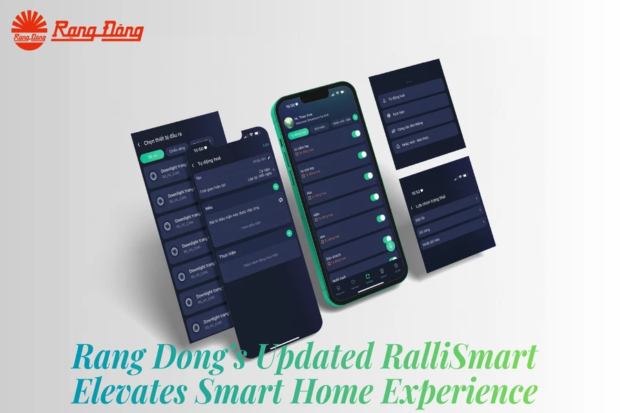 Rang Dong’s Updated RalliSmart Elevates Smart Home Experience