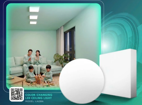 Rang Dong Makes Slim Bezel LED Ceiling Light In Minimalism Tune