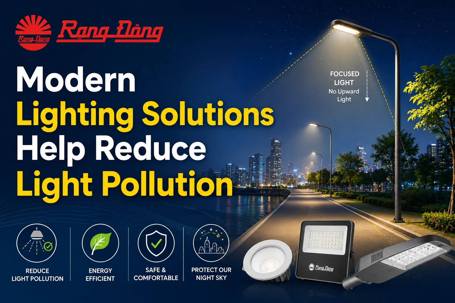 Modern Lighting Solutions Help Reduce Light Pollution