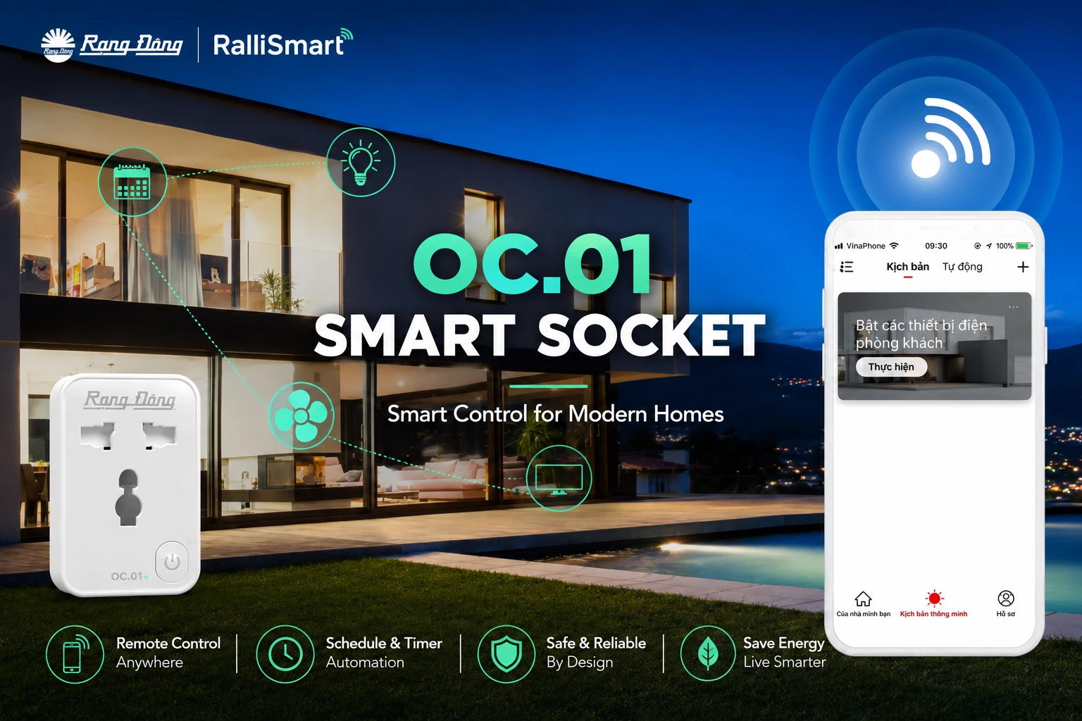 Vietnam’s Rang Dong Makes Smart Socket For All Modern Homes