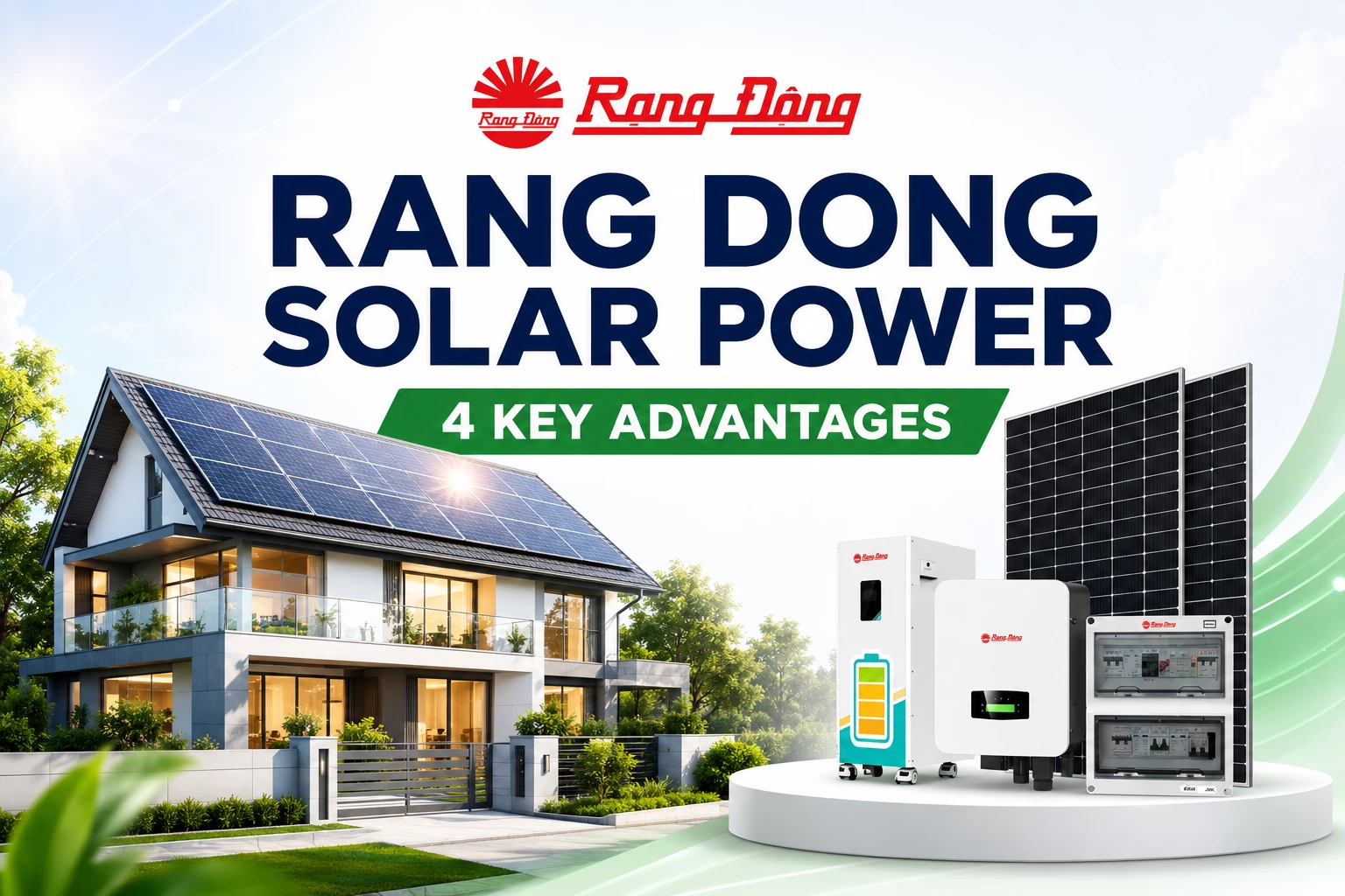 Rang Dong Makes Solar Power Solutions For Sustainability Goal