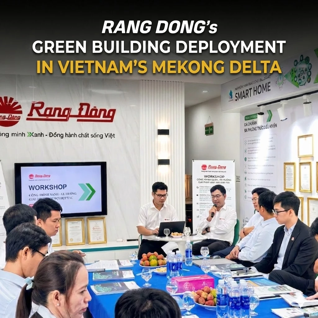 Rang Dong's Green Building Deployment In Vietnam's Mekong Delta