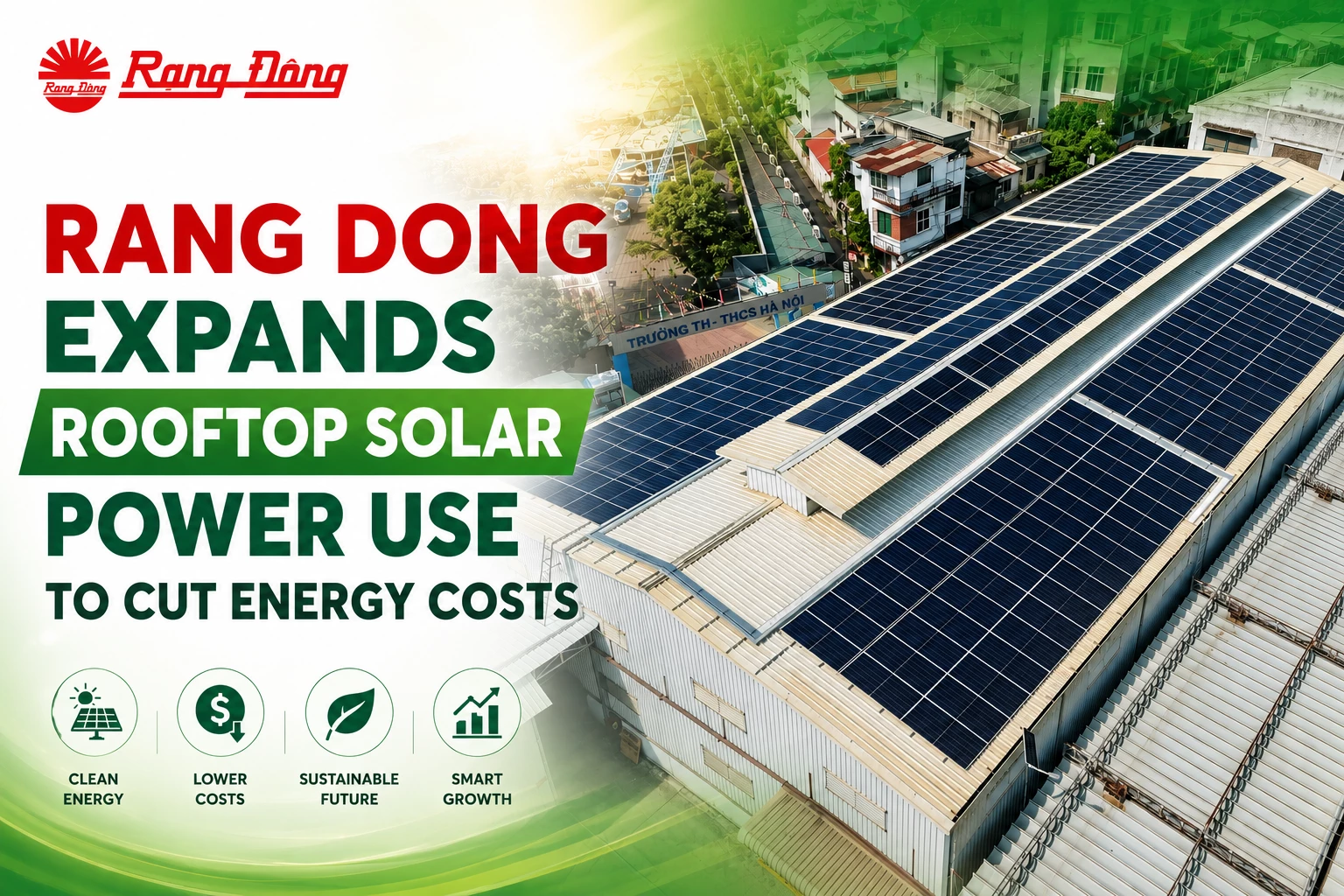 Rang Dong Expands Rooftop Solar Power Use To Cut Energy Costs
