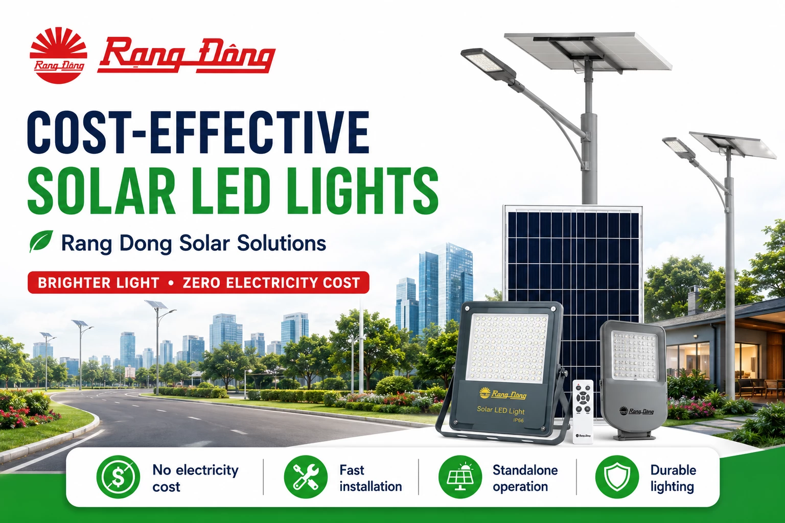 Vietnam’s Rang Dong Develops Cost-Effective Solar LED Lights