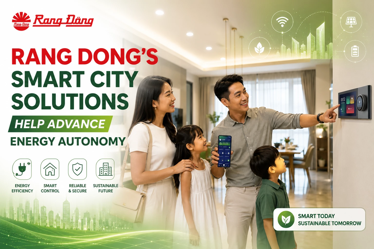 Rang Dong's smart city solutions help advance energy autonomy
