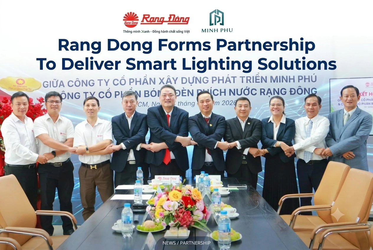 Rang Dong Forms Partnership To Deliver Smart Lighting Solutions