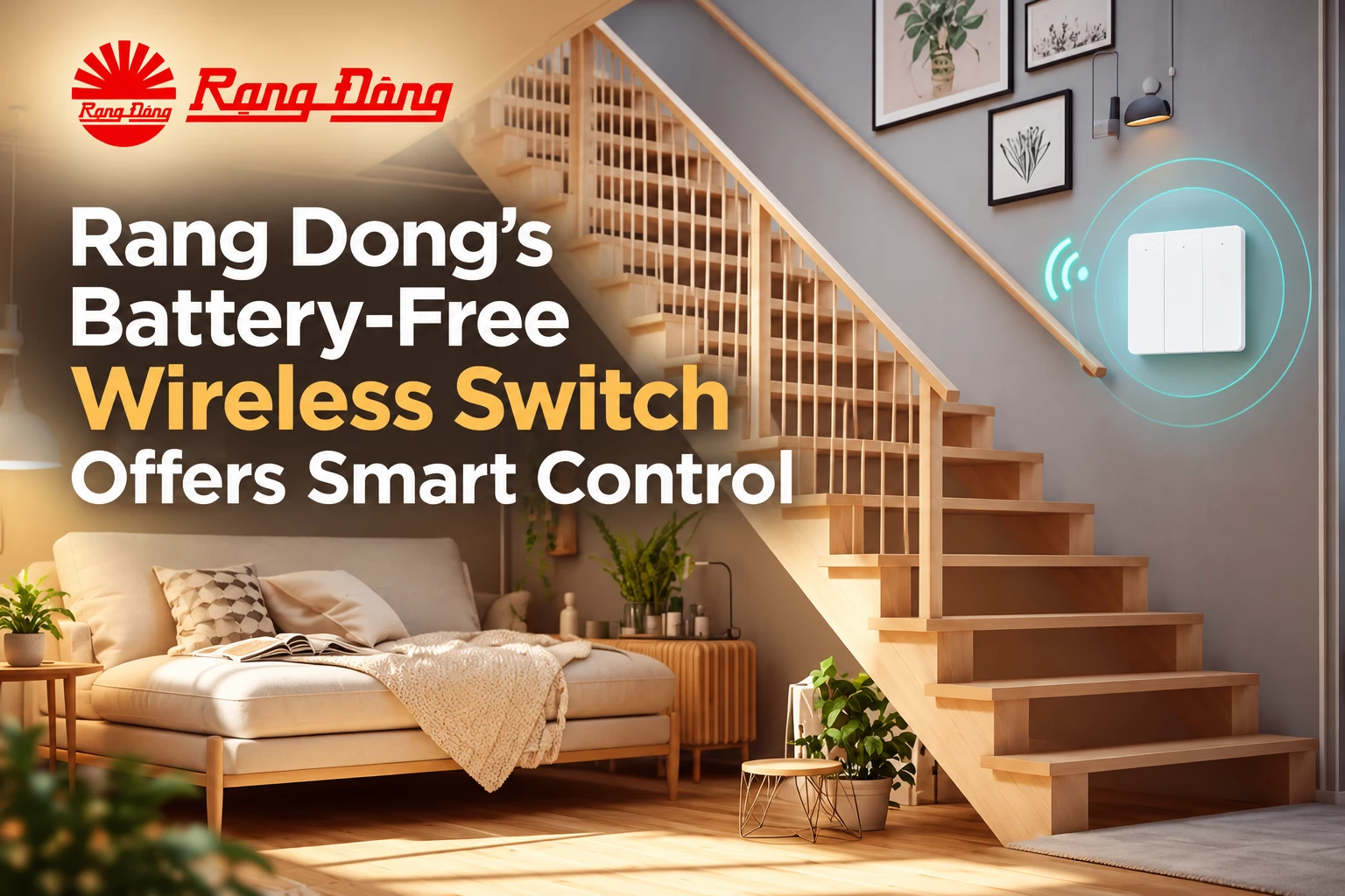 Rang Dong’s Battery-Free Wireless Switch Offers Smart Control