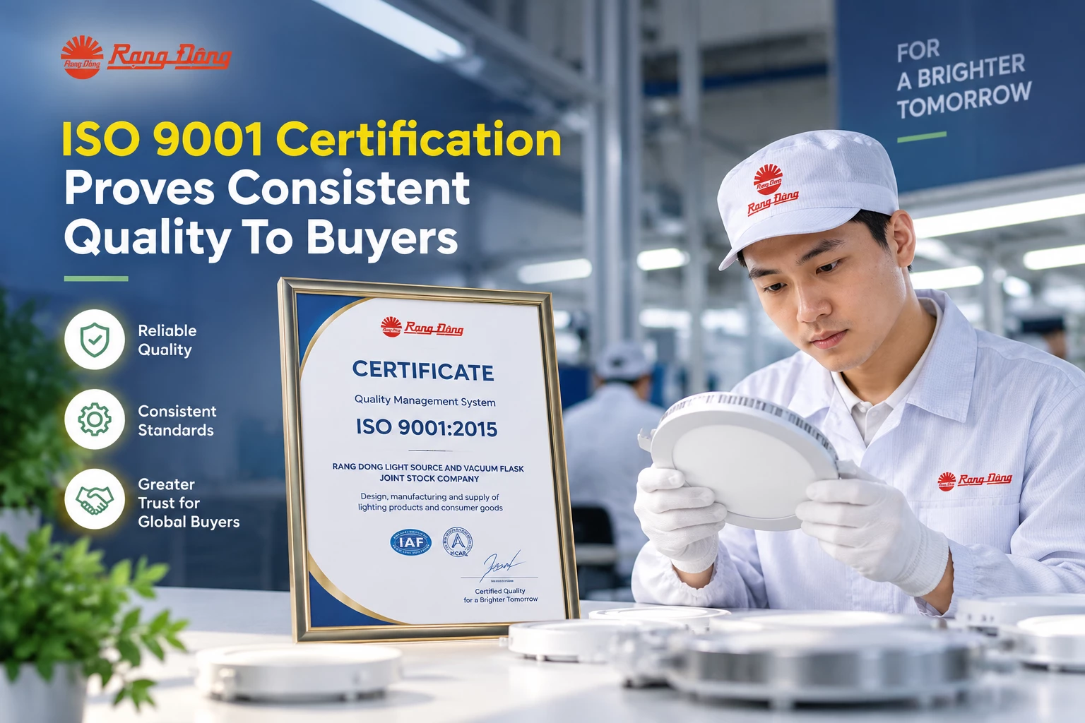 ISO 9001 Certification Proves Consistent Quality To Buyers