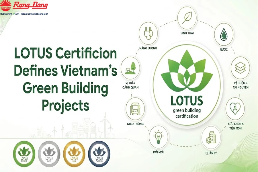 LOTUS Certification Defines Vietnam’s Green Building Projects