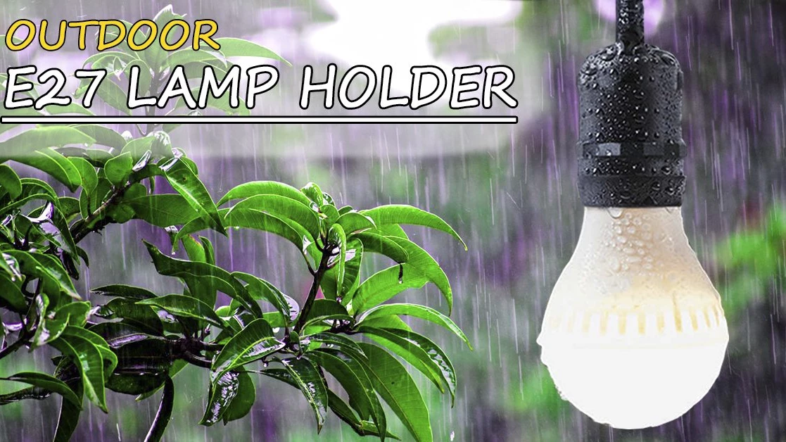 Rang Dong's outdoor E27 lamp holder - optimal for outdoor lighting