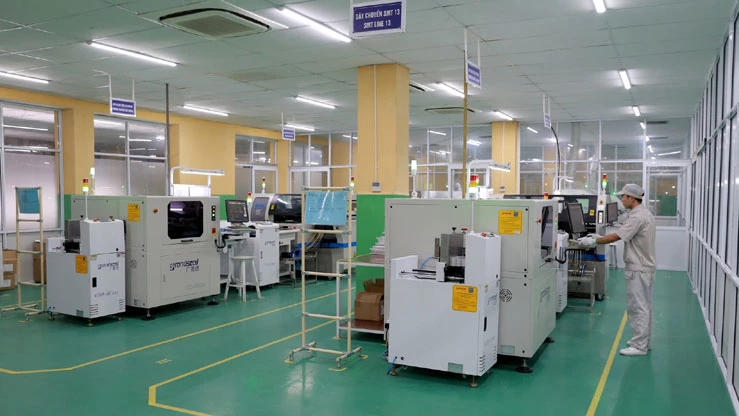 Overview of a SMT production line