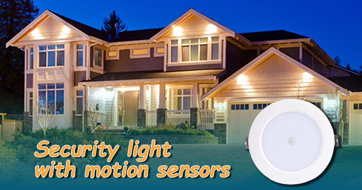Key points to obtain a security light with motion sensors