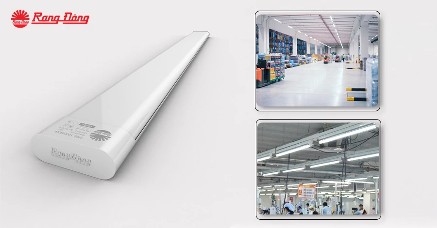 Rang Dong's ultra-thin LED batten fits warehouses, factories, malls