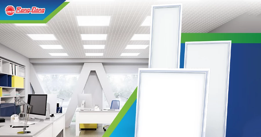 A large LED panel light offers benefits, various applications