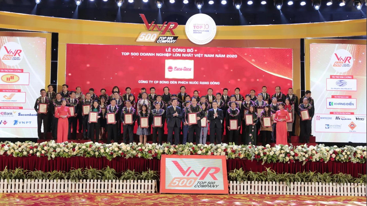 Rang Dong ranked among Vietnam’s 500 largest enterprises in 2021