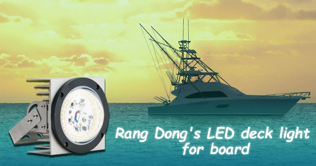 Rang Dong's LED deck light - Best help for offshore fishing