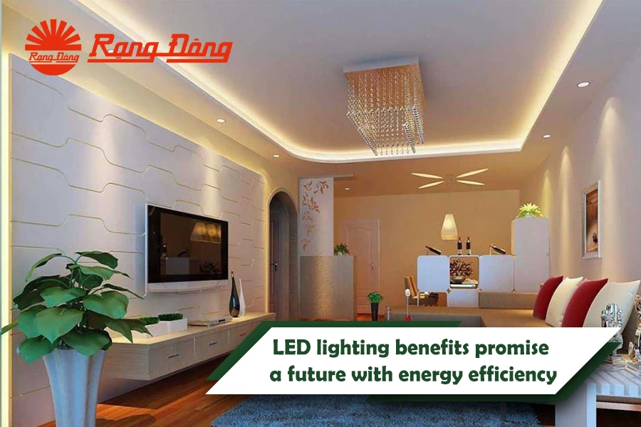 LED lighting benefits promise a future with energy efficiency