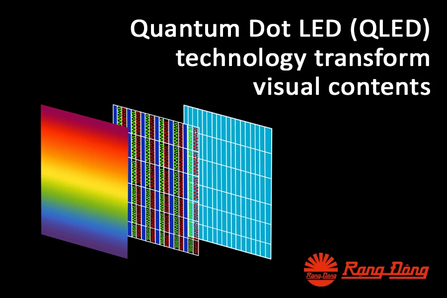 Quantum Dot LED (QLED) technology transform visual contents