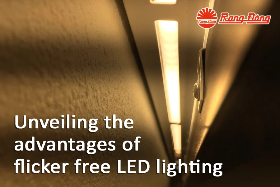 Unveiling the advantages of flicker free LED lighting