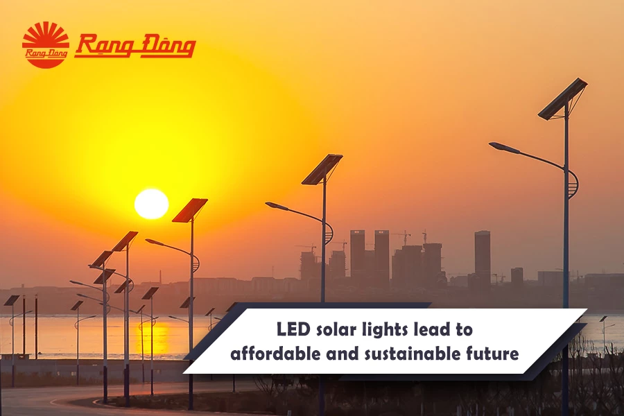 LED solar lights lead to affordable and sustainable future