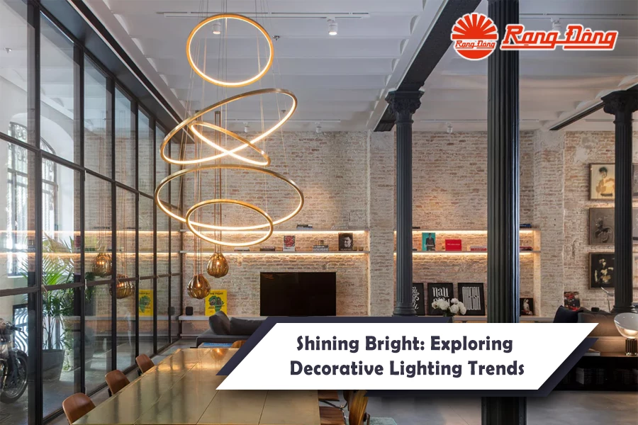 Decorative lighting trends to make our space shining bright