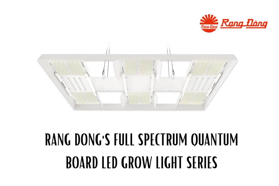 Rang Dong's Full Spectrum Quantum Board LED Grow Light Series