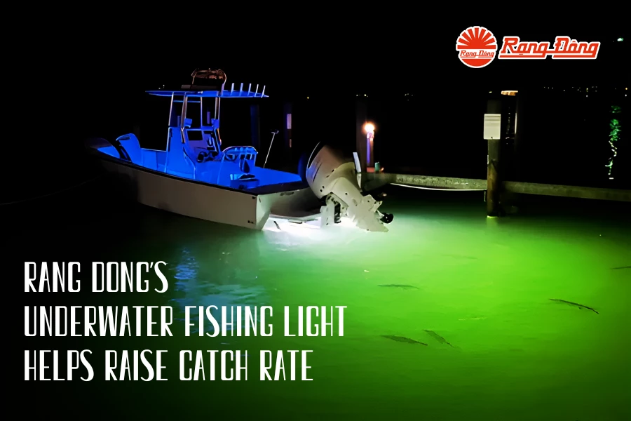 Rang Dong’s underwater fishing light helps raise catch rate