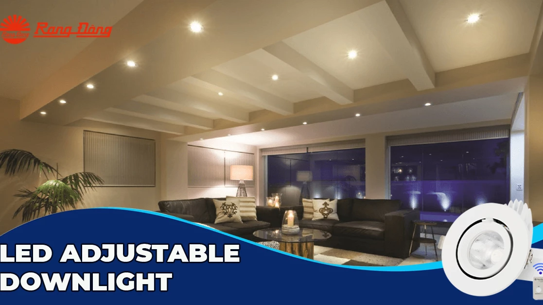 LED adjustable downlight with BLE connection will boost your living space