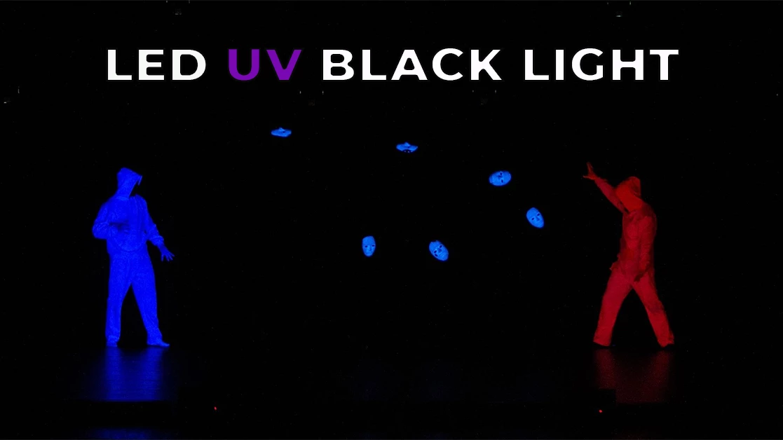 LED UV black lights - Useful tool for security, special effects