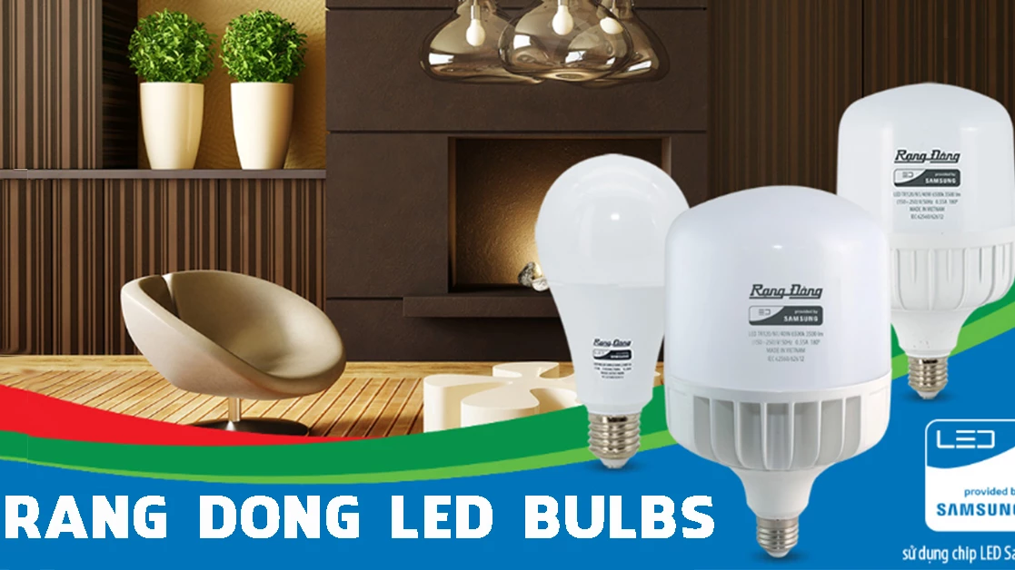 Rang Dong makes new generation of LED Bulbs from automated lines