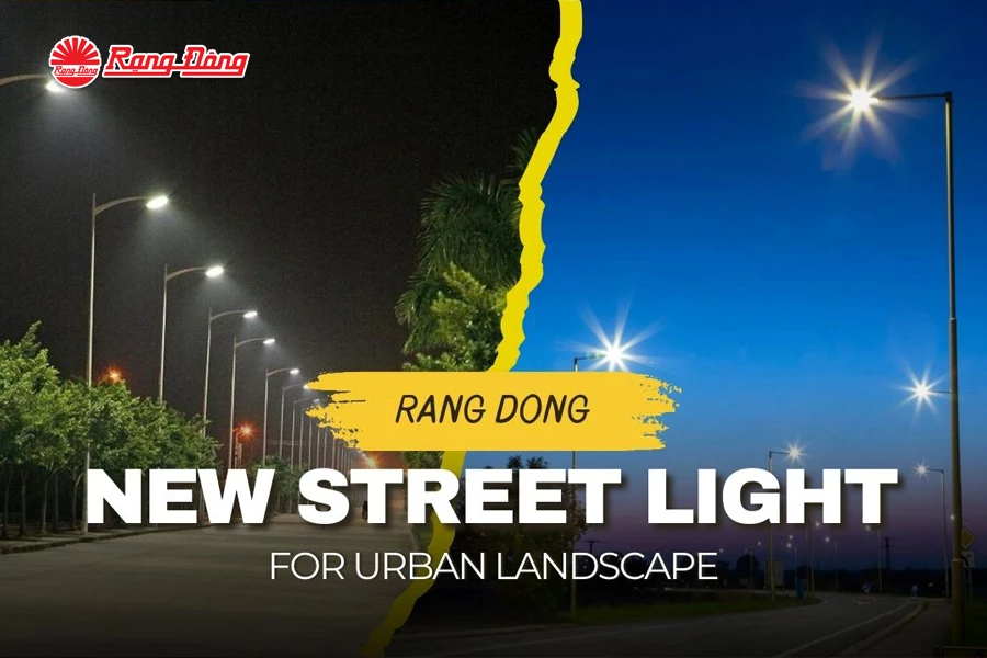 Rang Dong Unveils New Street Light for Urban Landscape
