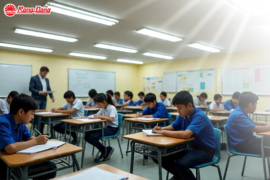 Improving Lighting in Classroom to Reduce Glare, Raise Focus