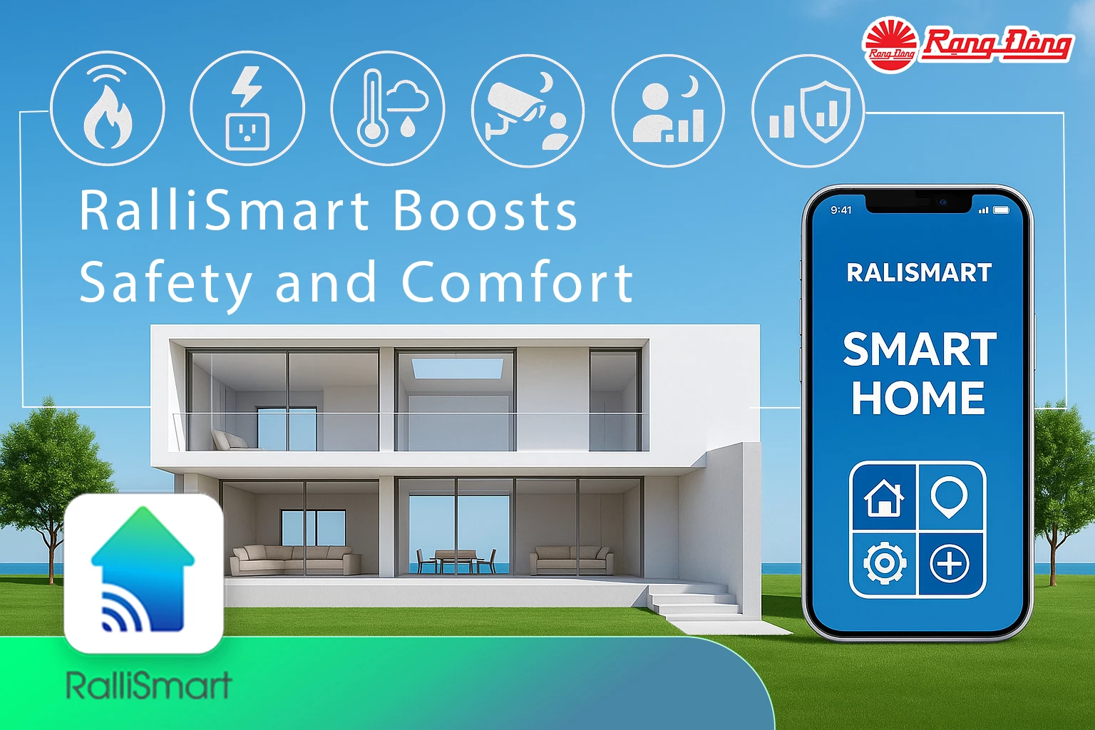 Rang Dong Smart Home – RalliSmart Boosts Safety, Comfort