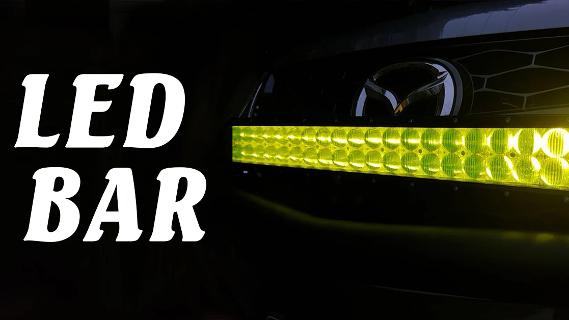 LED bar use in traffic should be avoided