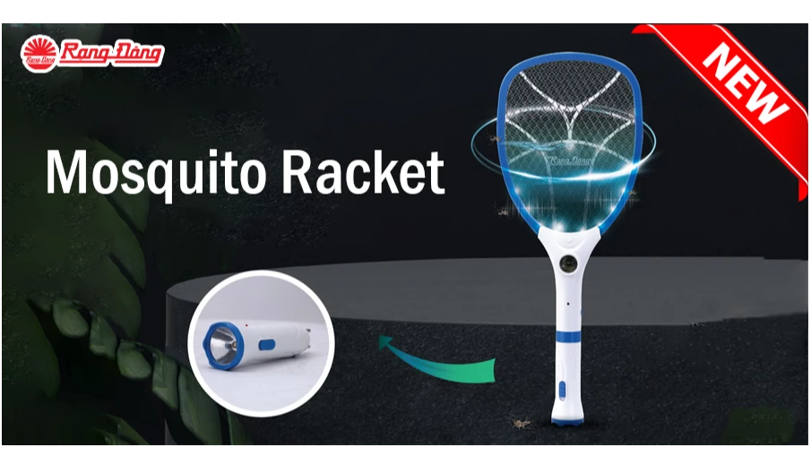 Rang Dong's new mosquito racket incorporates flashlight